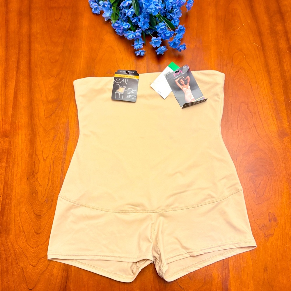 Maidenform Woman's Shapewear Cool Comfort Firm HighWaist Boy short size Large